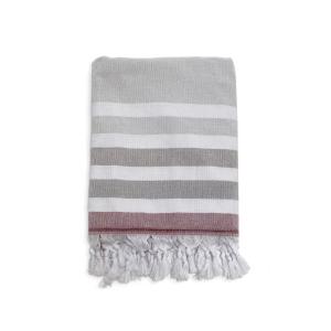 Fouta doublée éponge Zuma" Mastic 90x160 340g/m²"