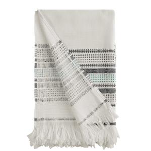 Fouta en coton Ecru 100x180 cm