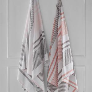 Fouta peshtemal 100x180 cm  poudre poudre 100x180cm