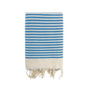 Fouta traditionnelle Yadara" Turquoise 100x200cm"