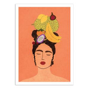 FRUITY HEAD - LEMON FEE - Affiche d'art 50 x 70 cm