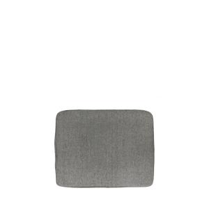Galette de chaise de bar en coton gris