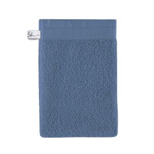 Gant de toilette coton 16x22 cm agapanthe