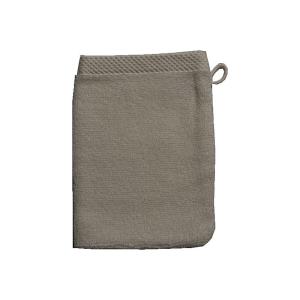 Gant de toilette en coton ecru 16X21 cm cm