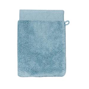 Gant de toilette en coton glacier 15 x 22