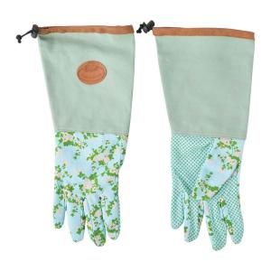 Gants de jardin longs Imprimé Roses