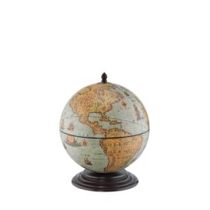 Globe bar de bureau en bois laguna 40x40xh50cm