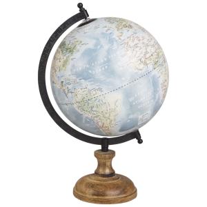 Globe terrestre carte du monde H28
