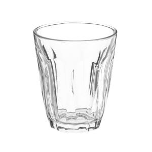 Gobelet en verre transparent