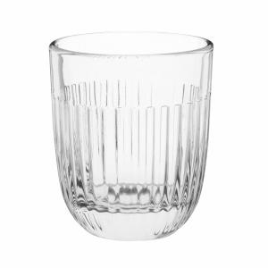 Gobelet en verre transparent