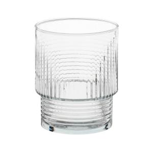 Gobelet en verre transparent