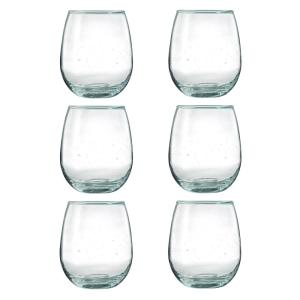 Gobelet soufflé bouche en Verre recyclé Transparent