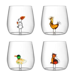 Gobelets en Verre borosilicate très résistant Transparent