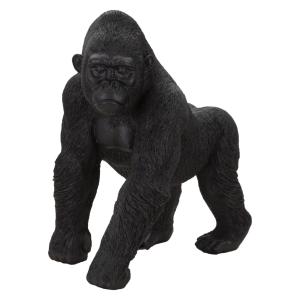 Gorilla en résine noir 35x21,5x37,5  cm