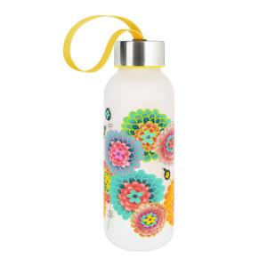 Gourde 42 cl  jaune polyester 22 x 6 x 6 cm