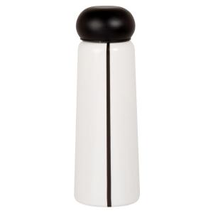 Gourde en inox noir et blanc 350ml