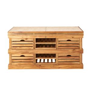 Grand billot en bois massif