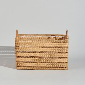 Grand panier en rotin