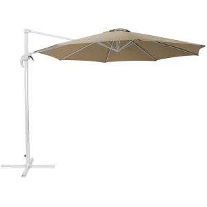 Grand parasol beige sable ⌀ 300 cm