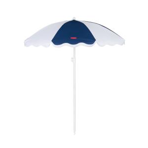 Grand Parasol Bicolore Polyester 210x160cm Bleu