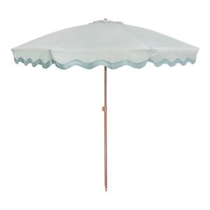 Grand Parasol Polyester 225x220cm Bleu