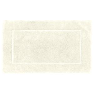 Grand tapis de bain zéro twist 1000gr/m²  ecru  60x100 cm