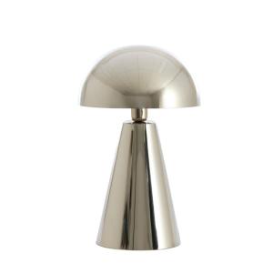 Grande lampe de table chrome