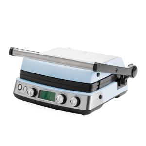 Grill contact  bleu en métal H1
