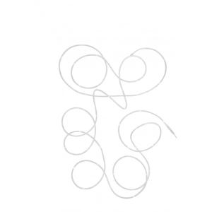 Guirlande lumineuse en plastique blanc 5m