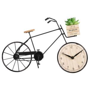 Horloge à poser vélo, 36x21 cm