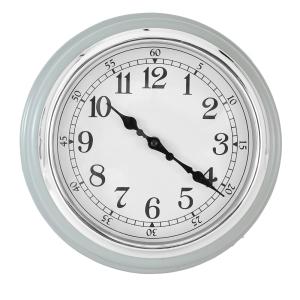 Horloge bleu clair 30x30cm