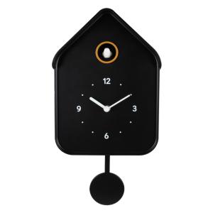 Horloge coucou noir 20.6x39cm