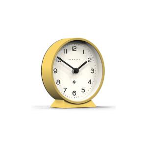 Horloge de cheminée moderne silicone jaune