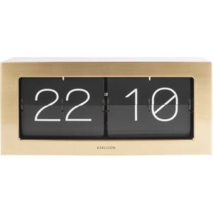 Horloge de table échantillon couleur or 37x17,5x9cm