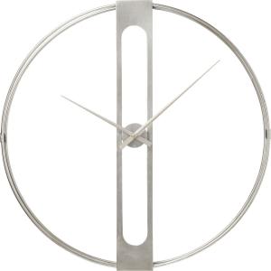 Horloge en acier argenté D60