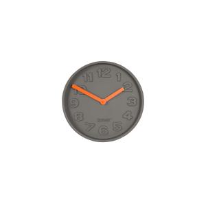 Horloge en béton gris