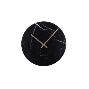 Horloge en marbre noir