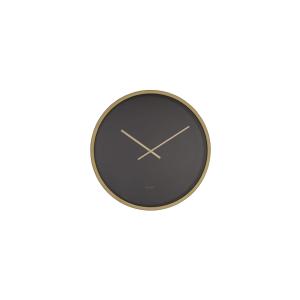 Horloge en métal noir et doré D60