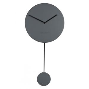 Horloge en plastique gris