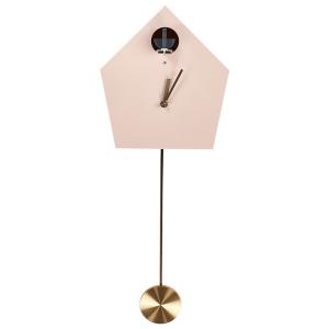 Horloge murale 24 cm rose