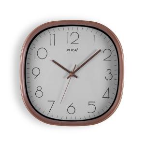 Horloge murale 28,5 x 5 x 28,5 cm, Blanc