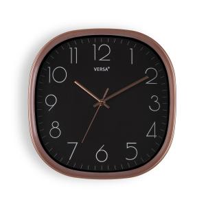 Horloge murale 28,5 x 5 x 28,5 cm, Noir