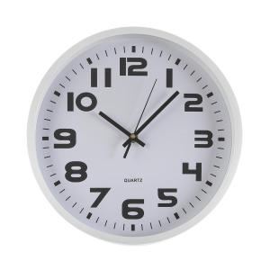 Horloge murale 30,5 x 4,2 x 30,5 cm, Blanc