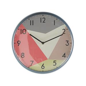 Horloge murale 33 cm multicolore