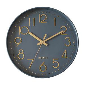 Horloge murale bleu nuit D30,5cm