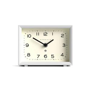 Horloge murale classique ronde en métal blanc perle 13x7x17…