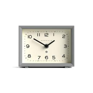 Horloge murale classique ronde en métal gris perle 13x7x17c…