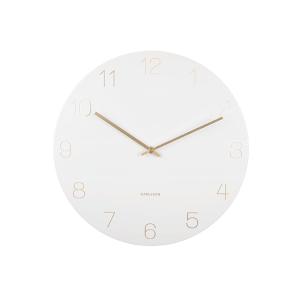 Horloge murale échantillon blanc Ø40cm