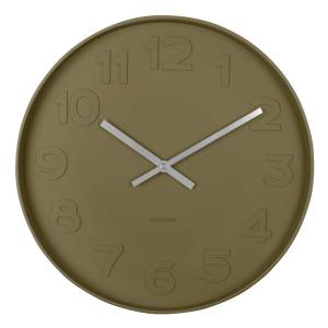 Horloge murale échantillon vert Ø37,5cm