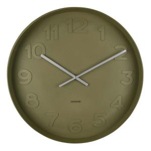 Horloge murale échantillon vert Ø51cm